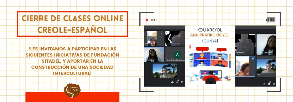 Termino de clases de creole y continuación de clases de español